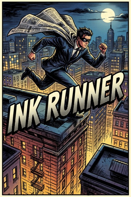 Ink Runner — comic book
