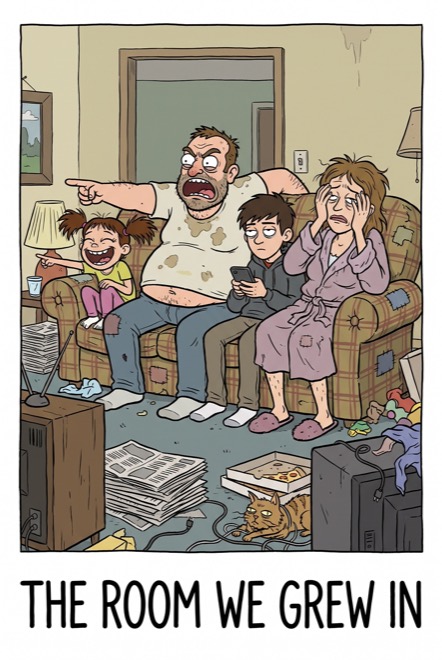 The Room We Grew In — flat 2D animation